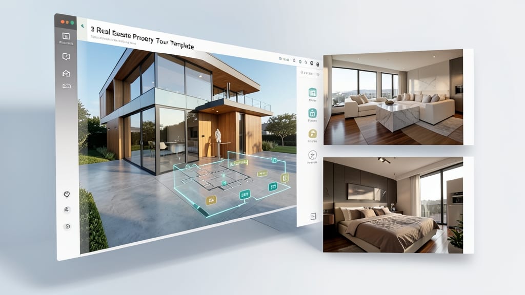 3D Real Estate Property Tour Template