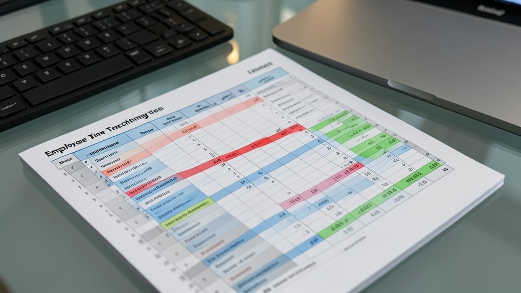 Employee Time Tracking Sheet