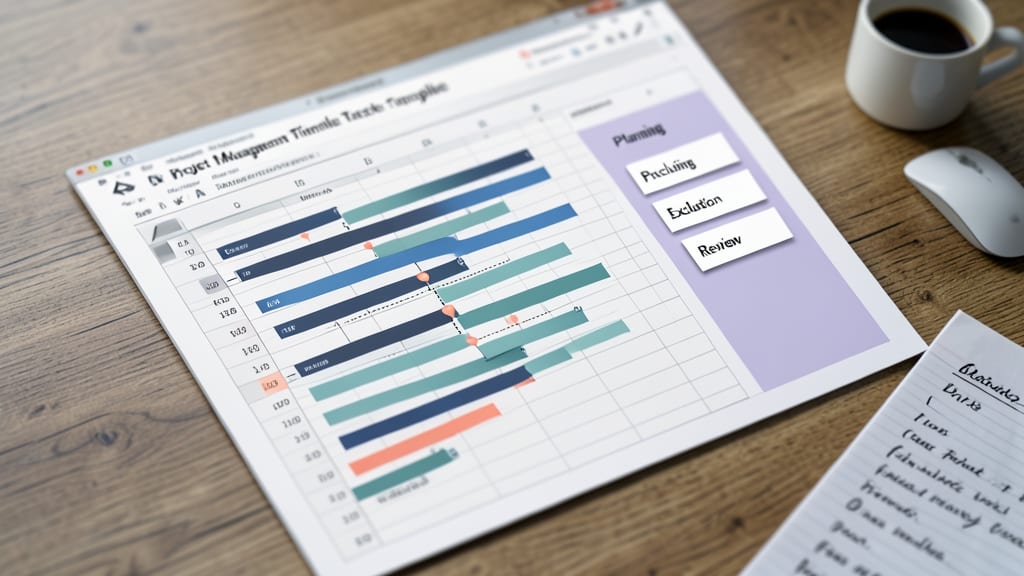 Project Management Timeline Tracker