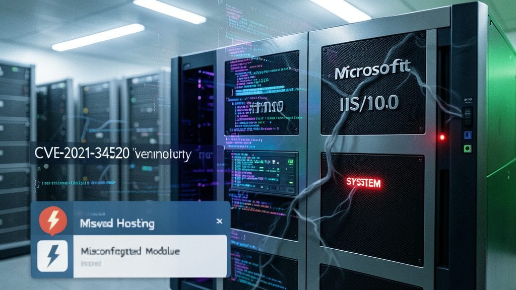 CVE-2021-34520: Privilege Escalation in IIS Modules