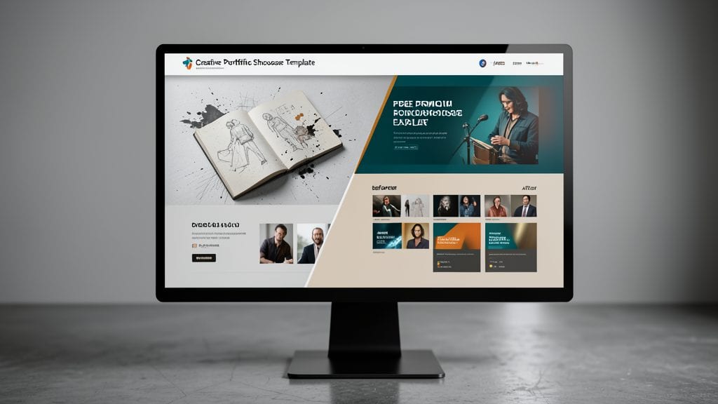 Creative Portfolio Showcase Template