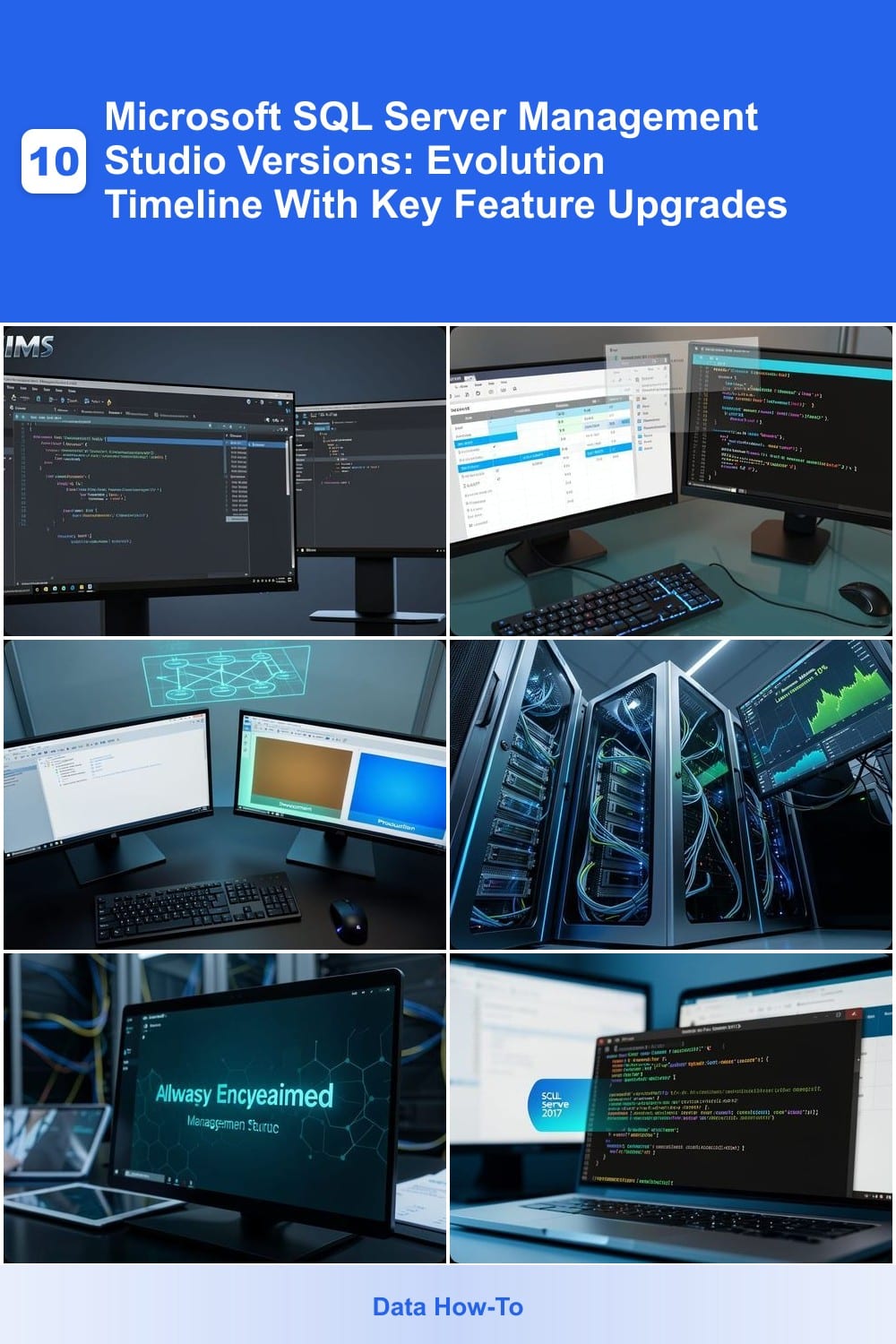 10 Microsoft SQL Server Management Studio Versions: Evolution Timeline With Key Feature Upgrades