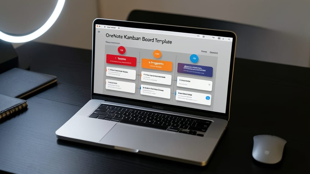 Project Management Kanban Board Template