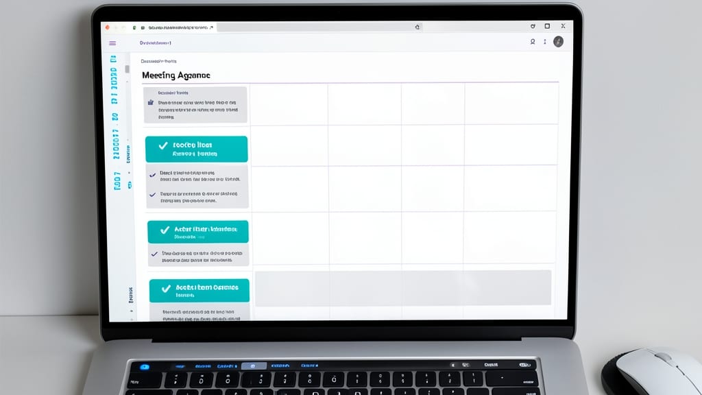 Meeting Minutes and Action Items Template
